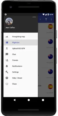 FlySafe - paragliding android App screenshot 0